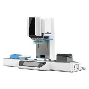 automatizovaná pracovní stanice pro manipulaci s kapalinami