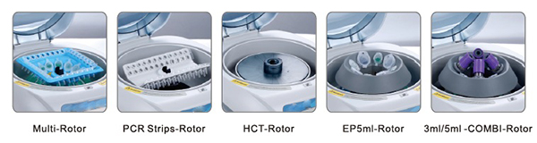 mini odstředivkové rotory