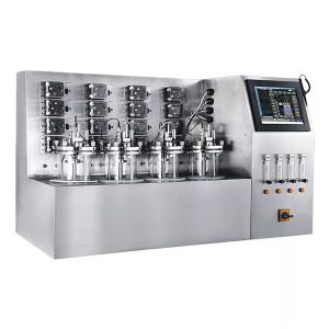 systém více paralelních skleněných fermentorových bioreaktorů