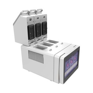 tříbloková kvantitativní PCR s fluorescenční detekcí v reálném čase